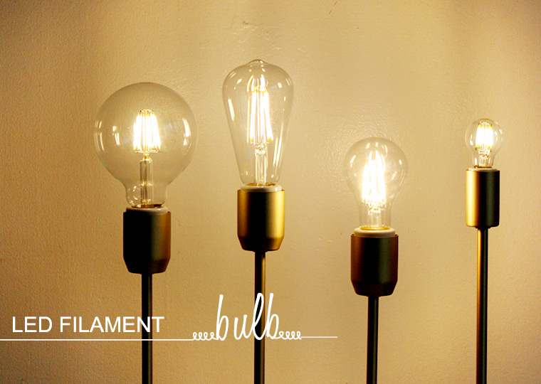 Led Filament Bulb Ledフィラメント電球 カテゴリー 電球 オプション Di Classe Online Shop