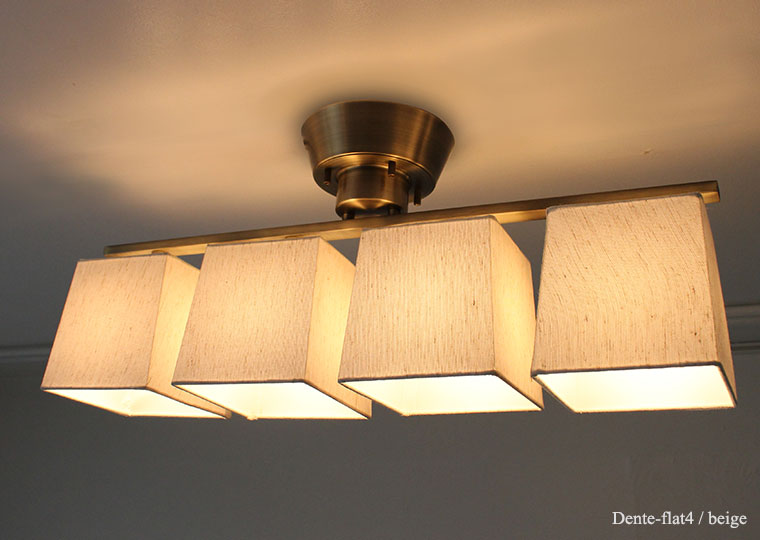 Dente-flat4 ceiling lamp