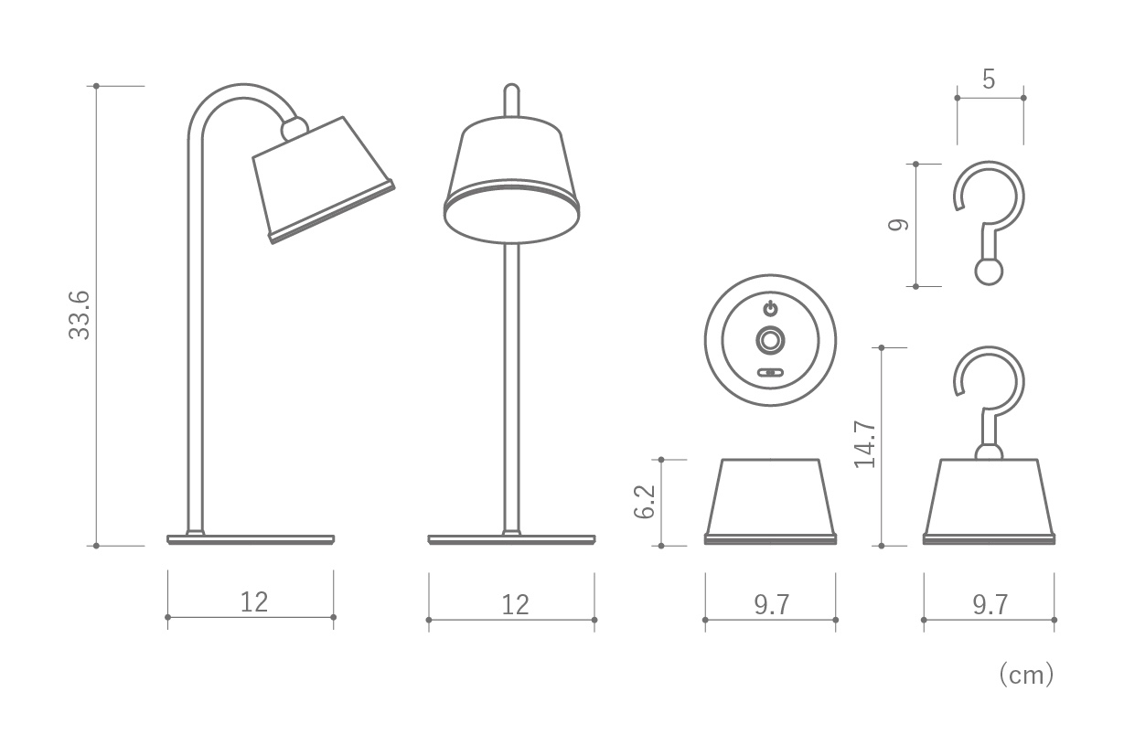 LED Magnecco portable lamp マグネッコ - DI CLASE ONLINE SHOP